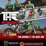 THR / Monster Energy / Precision Concepts Kawasaki KX450F Team Takes A Resounding Win At The Baja 500