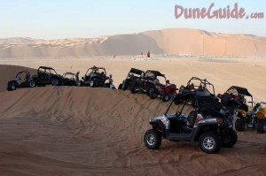 Polaris RZR S at Moreeb Dune Polaris RZRs at Moreeb Dune