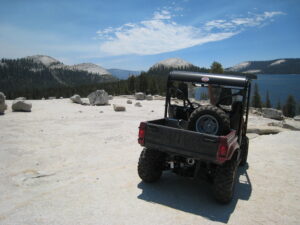 Chicken Rock overlooking Courtright Reservoir