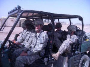Polaris RANGER 6x6 Crew Ranger on Duty in Iraq
