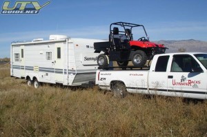 Getting your UTV to the trail can be quite a challenge