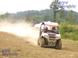 thru the pits Racing thru the pits offers a slight break after the obstacle course and before more punishment that lies ahead.