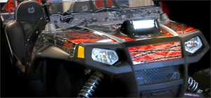 Polaris RZR LED Hood Scoop Polaris RZR LED Hood Scoop