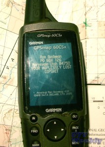 Shannon's Dad had a great sense of humor...read the screen!