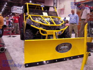 Plows, Cages, Suspension Systems, Stereos, Hard Parts & More Items were on Display