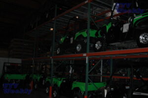 DSC_0058 Teryx's stacked in the warehouse