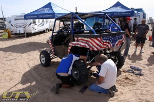 UTV Craps Arctic Cat Prowler 1000 getting some shock adjustment