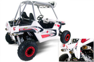 Polaris RZR Triple Canister Full Exhaust System    