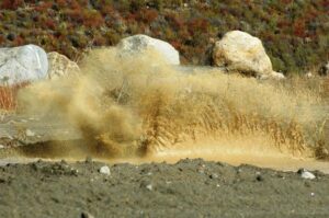 Pala Raceway Grand Prix Mud holes were huge at the Pala Raceway UTV Grand Prix