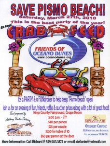 Friends of Oceano Dunes 2010 Crab Feed