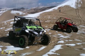 Top of Sand Mountain on a cold February Day