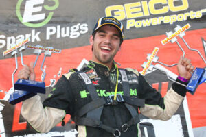 Chad George on the Podium
