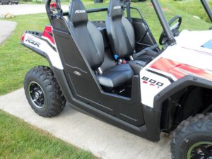 "Cooter Brown" Polaris RZR Mud Shields