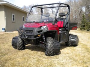 J-Wheelz on a Polaris Ranger