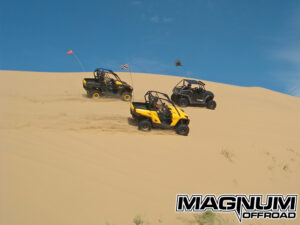 Can-Am Commanders in the dunes