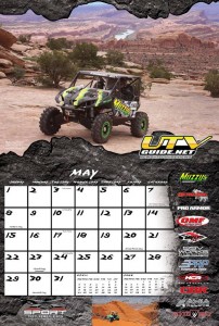 2011 Off-Road Calendar featuring Side x Side Vehicles