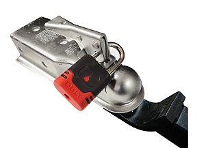 Bolt Padlock 2.0 on Coupler