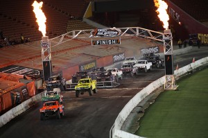 ROBBY GORDON FINISH PODIUM