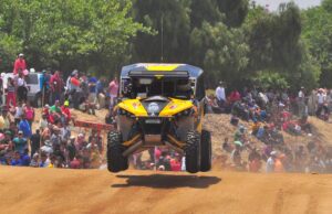 Cory Sappington (Desert Toyz / Can-Am X-Team) finished second with the Can-Am Maverick 1000R X rs side-by-side in the UTV Class at the 40th Annual Baja 500 endurance race in Mexico.