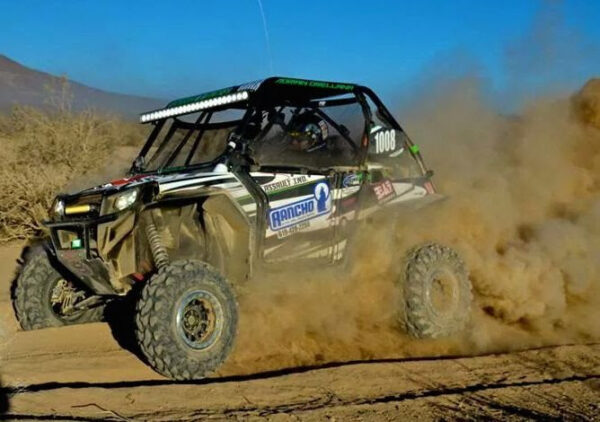 Rancho Racing / ITP driver Adrian Orellana took third place (unofficially) at the Ave. Racing PURE 200 in California City, Calf. (Image courtesy of Adrian Orellana)