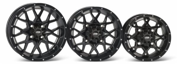 ITP will initially offer the Hurricane wheel in three size variations (15", 14" and 12") for both UTV and utility ATV applications.
